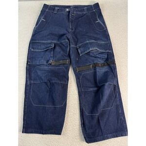 Marithe Francois Girbaud Pants Mens 40 Denim Carpenter Utility‎ Cargo Workwear